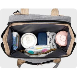 Sac à dos à langer extensible