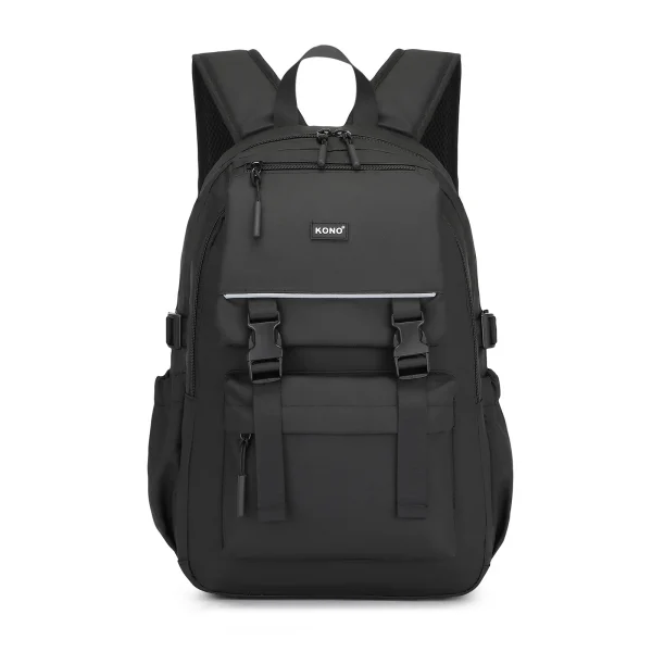Sac à dos scolaire tendance KONO en tissu polyester