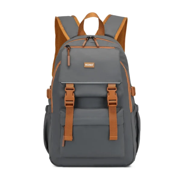 Sac à dos scolaire tendance KONO en tissu polyester