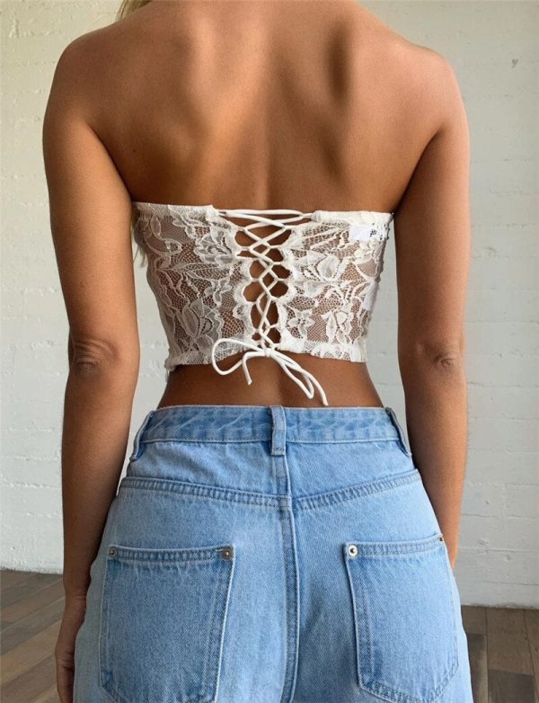Bustier-fleuri-avec-dentelle.jpg Corset Bustier Fleuri Dentelle