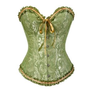 Corset-1950s.jpg Corset vert <br> 1950's