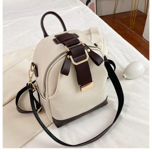 H111e1990658b46acadefad7d2d084479j.jpg Sac à dos en simili cuir femme à boucle
