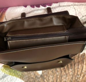 H486a7422e4ae491eb77e39106fd879b9U.jpg Sac à dos noir simili cuir forme cartable