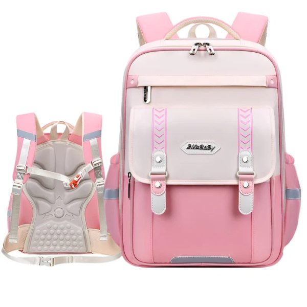 Cartable Orthopédique Primaire Orange
