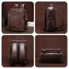 Sac à dos cuir vintage
