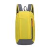 Sac à dos jaune simple
