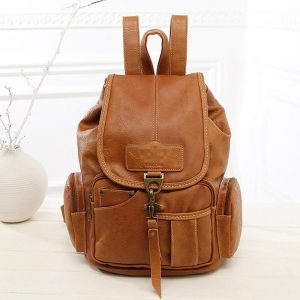 HTB19kcvaiHrK1Rjy0Flq6AsaFXam.jpg Sac à dos en cuir PU multi-poches marron