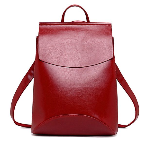 HTB1kdA5d4OMSKJjSZFlq6xqQFXav.jpg Sac à dos rouge cours simili cuir femme
