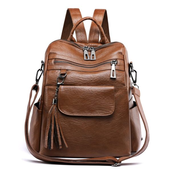 Ha39f7dc2cfb3470e84b36790fa7b0c7bM.jpg Sac à dos femme en PU marron
