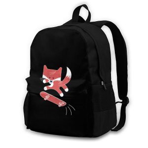 Sac à dos renard avec skateboard