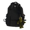 Sac à dos noir collège garçons
