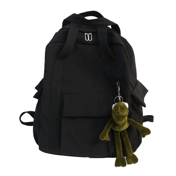 Sac à dos noir collège garçons