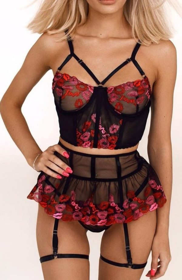 Corset Dentelle <br> Haut Sexy
