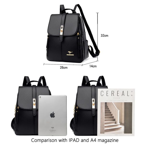 Hcf525d8591714e2a996c146846857a18W.jpg Sac à dos simili cuir noir femme