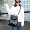 Sac à dos blanc pour cours simili cuir
