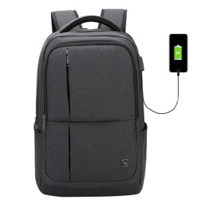 He7150aac1d6f483db73f2c12c4814104E_19fc65fc-f3ec-45ad-8c0b-94774e0e51e0.jpg Sac à dos portable 17 pouces avec chargeur USB