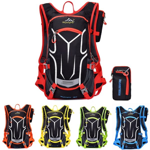 Hfc7f9ce1b4ec4ffa9d9e3d646f770a46s_9d1176f2-cdfa-4b9d-9239-89f0cfeff77d.jpg Sac à dos moto 18 litres pliable