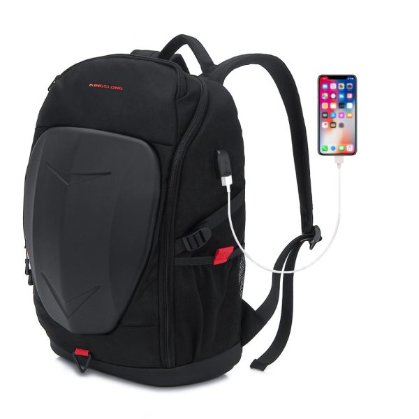 Hff89a76028374b2b9f12159781bffe221.jpg Sac à dos noir militaire avec port USB