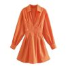 Robe-corset-chemise-orange.jpg Robe Corset <br> chemise