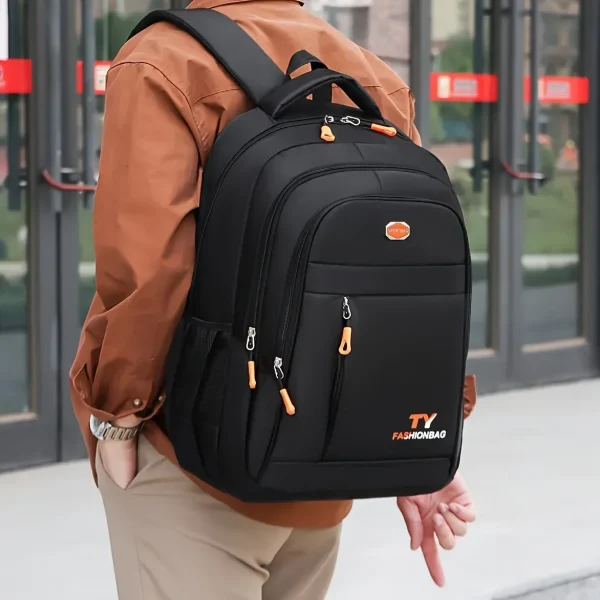 S023ab0ed23c246b0b0cf713d610c3fc6m.webp Sac à dos décontracté, imperméable et de grande capacité