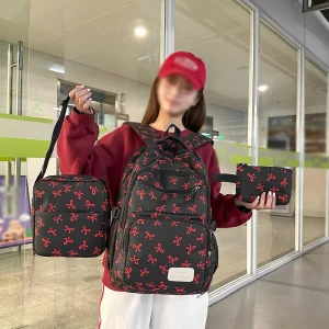 S07da0f7045064207a584e7a1f29f7203F.webp Sac à dos pour femme style coréen avec motif nœud