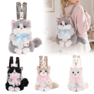 S0b2cdc2704e04864ab976b7b93049d8bo.webp Nouveau sac à dos pour enfant en forme de chat réaliste