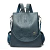 S0e6b3af6af50451f8d3843c7103c2317q.webp Sac à dos pour femme en cuir effet croco