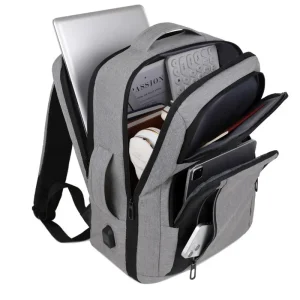 Sac à dos multifonction pour ordinateur portable avec port USB