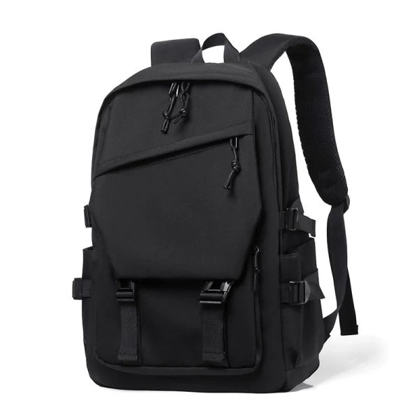 Sac à Dos Urbain Noir Minimaliste