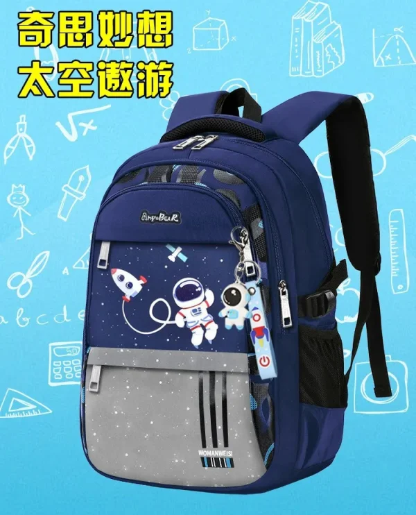 S37142d0cc56b4ad4b4443b5e159d0a8fe.webp Sac à dos scolaire orthopédique et imperméable