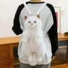 S47862517ba974b8490dae16ae13e8e19T.webp Sac à dos chat en peluche ,d'animal réaliste