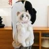 S49a964af3fd24b0eb2f8fb6184a570c3e.webp Sac à dos chat en peluche ,d'animal réaliste