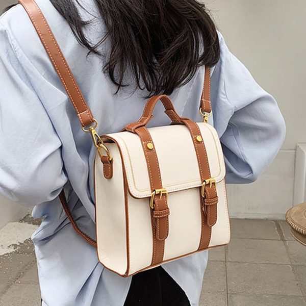 S50f1de3ff745460b976a82178711e229v.jpg Sac à dos vintage en cuir simili élégant