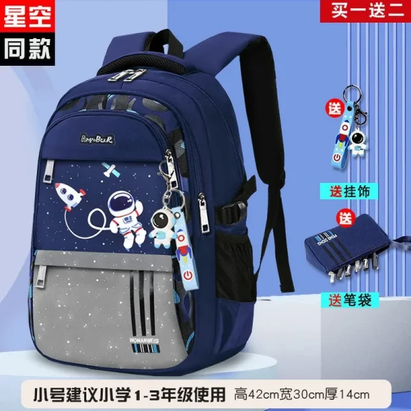 S5437f872de834f7d99d6353fffb39f76J.webp Sac à dos scolaire orthopédique et imperméable