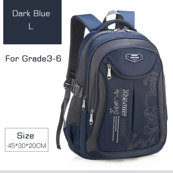 S5a4015c5350f4c64beee6fc66e187bcaZ.webp Sac à dos scolaire pour garçon, enfant.