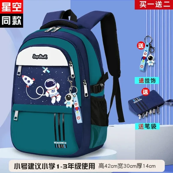 S5e4bbb15047c462fa53533e3f9c4eb7a3.webp Sac à dos scolaire orthopédique et imperméable