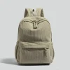 S6012da9ef4a749a8ab38dc27fe3e0f2fW.webp Nouveau sac à dos en velours côtelé uni pour étudiants