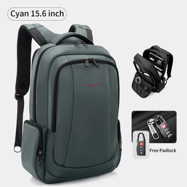 S64c5af73b250459fb3258acee09e5e8cH.webp Sac à dos Tigernu en nylon imperméable pour homme