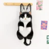 S6bd16e8d8a364bf1b18993ad6cfa6c21Q.webp Sac à dos chat en peluche ,d'animal réaliste