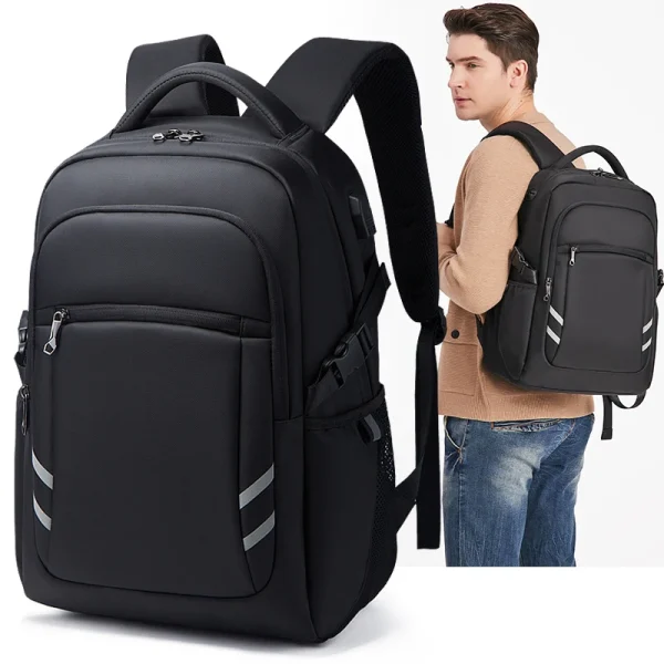 S735db8fafcf741ac833fa793ef1859fbT.webp Nouveau sac à dos de voyage imperméable pour homme