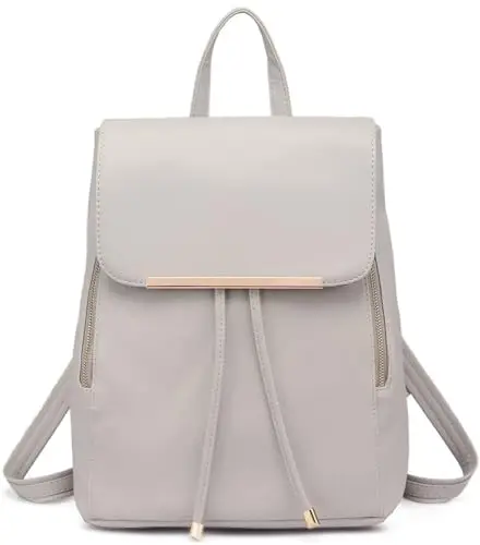 S7b1188b56df54e3ca609b35b5eb62001u.webp Sac à dos pour femme Miss Lulu en similicuir