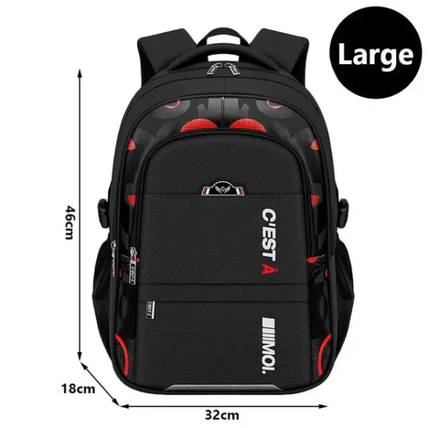 S82017071ce3842f88162c3aaeedd7b54X.webp Sac à dos scolaire pour garçon, enfant.
