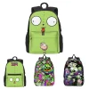 S835eaa7a62c749e985499764a4e3bfaeM.webp Sac à dos Invader Zim (motif Gir/Dib) – Tendance, spacieux