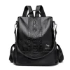 S841a07b9a315483590323f3f087b6e75n.webp Sac à dos pour femme en cuir effet croco