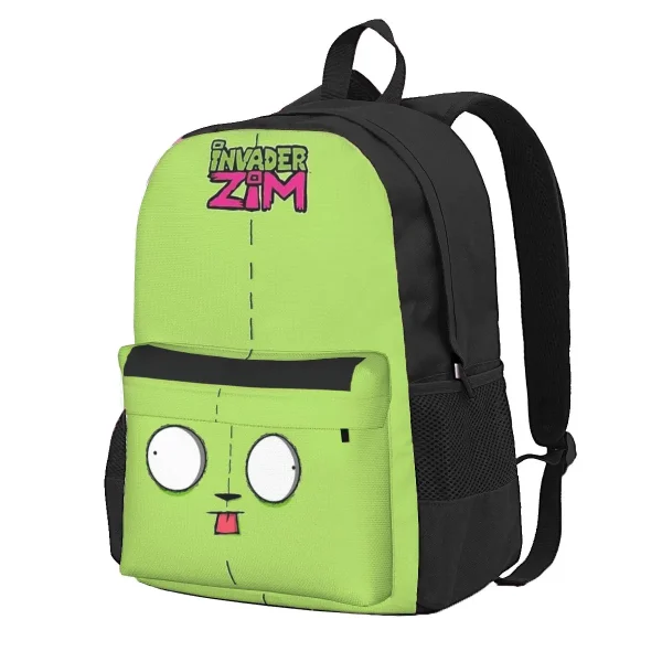 Sa5f31437502a4d438bc5ba8772519d26R.webp Sac à dos Invader Zim (motif Gir/Dib) – Tendance, spacieux