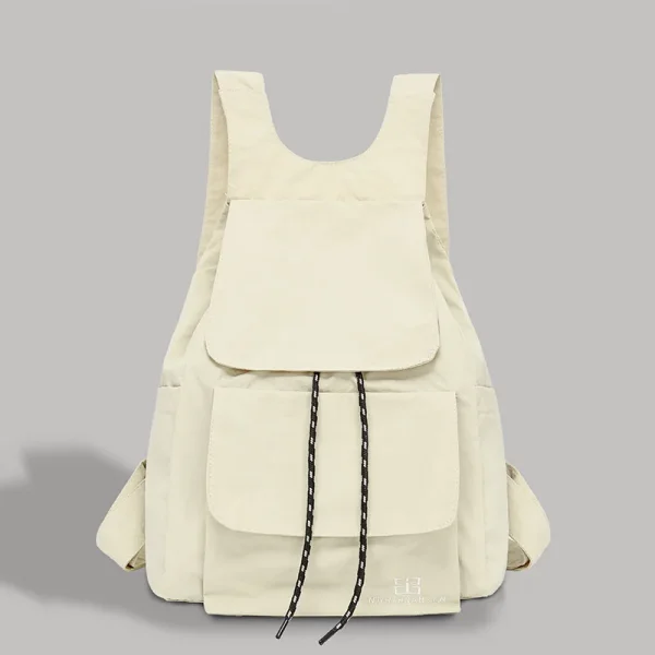 Sac à dos de voyage ultra-léger, polyvalent et épuré en tissu