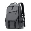 Sac à Dos Urbain Noir Minimaliste