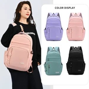 Sac à dos Macaron Gentle, couleur unie