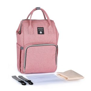 Sba5c8e8973dc4150b893b38e4d815955G.jpg Sac à dos rose pour changer bébé fille