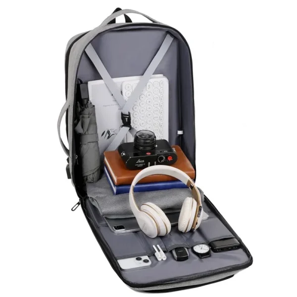 Sc6ef5d5290fa4c66bc6df19008a4c8f3T.webp Sac à dos multifonction pour ordinateur portable avec port USB